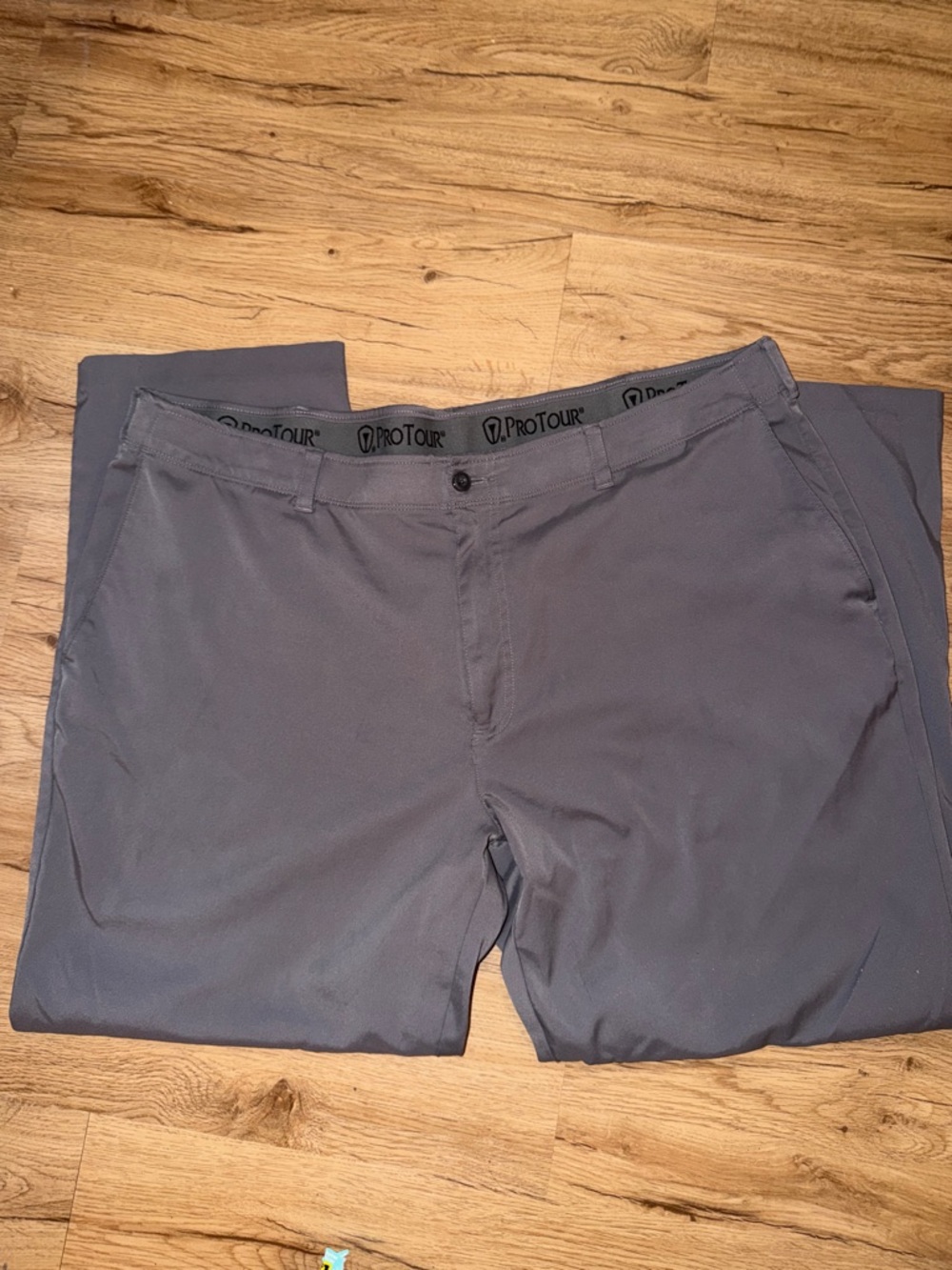 Men's Charcoal Performance Dress Pants SZ42X30